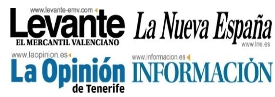 Algunas de las cabeceras digitales más importantes de Prensa Ibérica.
