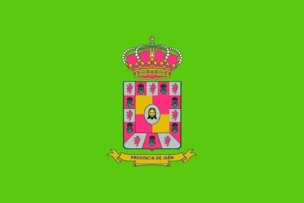 Nueva bandera de la provincia de Jaén aprobada por la Diputación.