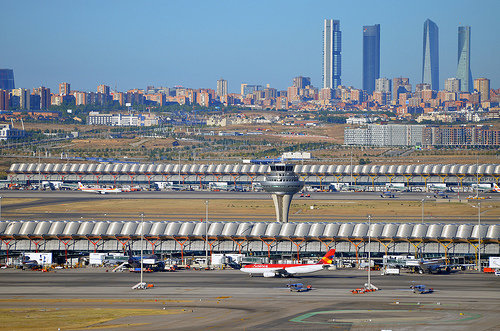 El aeropuerto Adolfo Suárez Madrid-Barajas.
