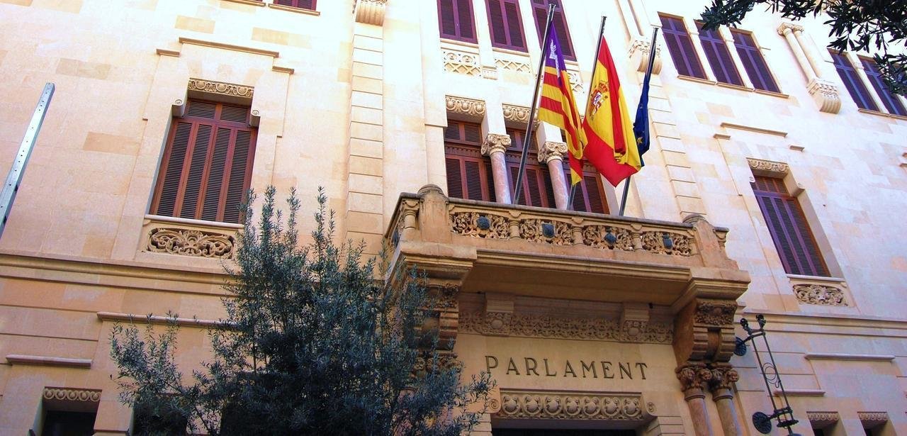 Parlamento de Baleares, en Palma de Mallorca.