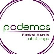 Logo de Podemos en el País Vasco.