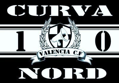 Logo de Curva Nord, la grada ultra del Valencia CF.