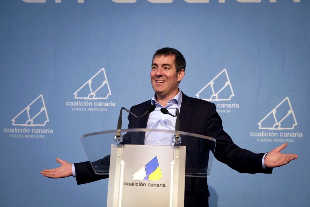 Fernando Clavijo, candidato de Coalición Canaria a la presidencia del gobierno autonómico.
