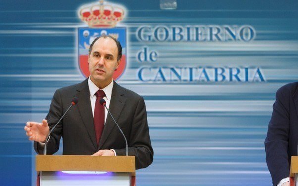 Ignacio Diego, presidente del gobierno de Cantabria.