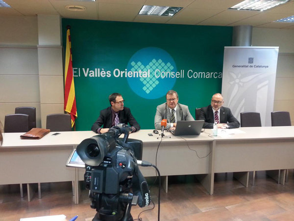 Rueda de prensa del consejo comarcal de El Vallès Oriental