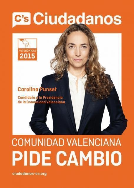 Carolina Punset, candidata de Ciudadanos a la Comunidad Valenciana