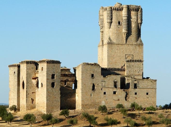 Estado de conservación del Castillo de Gahete o de los Sotomayor en Belalcázar (Córdoba)