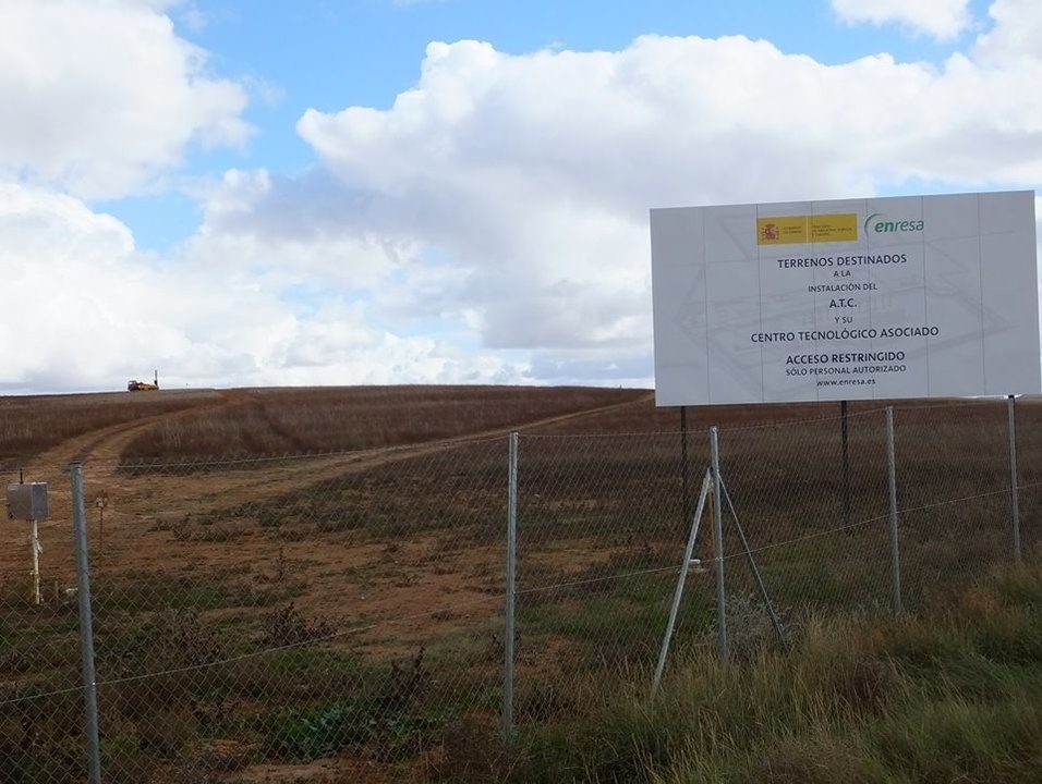 Terreno del futuro Almacén Temportal Centralizado en Villar de Cañas, Cuenca