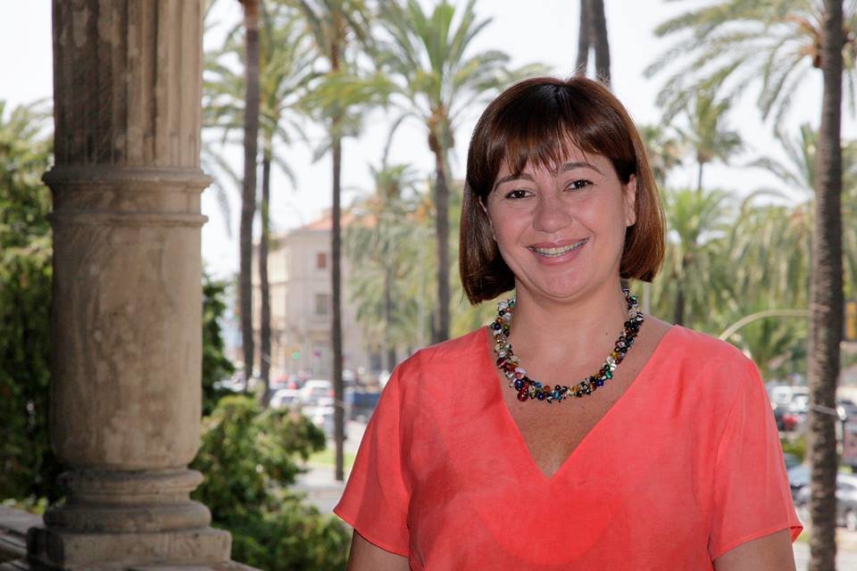 Francina Armengol, presidenta de las Islas Baleares