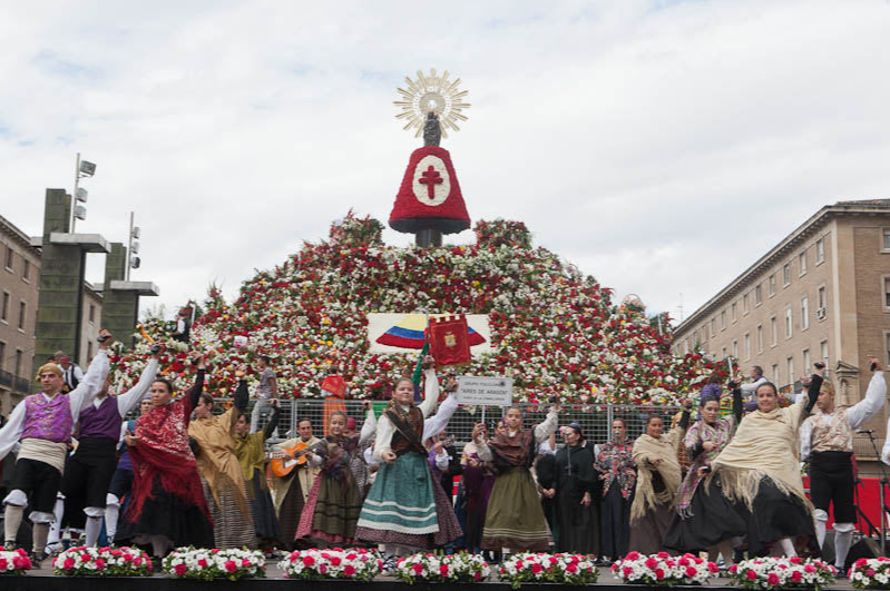 Fiestas del Pilar en Zaragoza