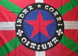 Bandera de los Indar Gorri.