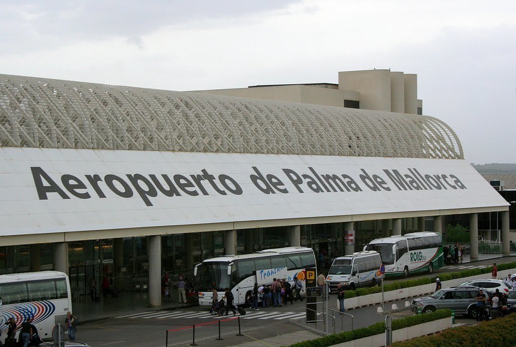 Aeropuerto de Palma de Mallorca.