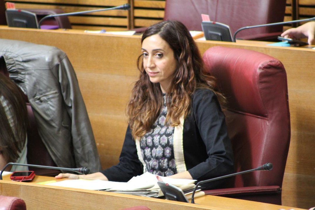 Isaura Navarro, diputada de Compromís en las Cortes Valencianas.