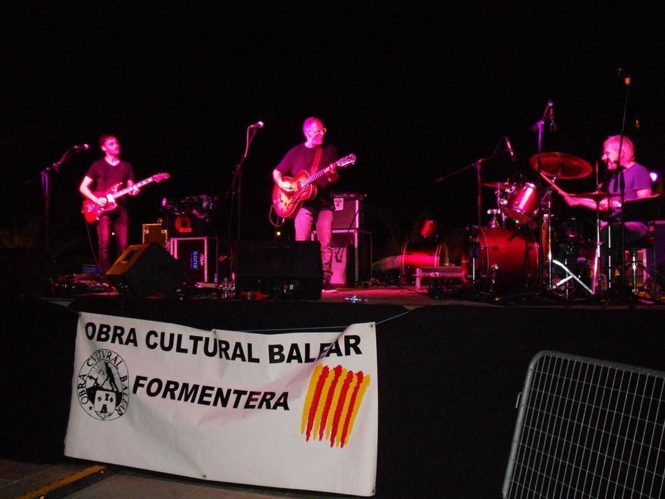 Concierto de Quimi Portet en Formentera.