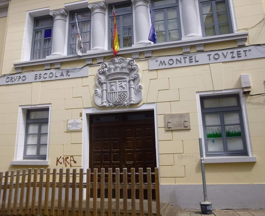 Colegio público de La Coruña.