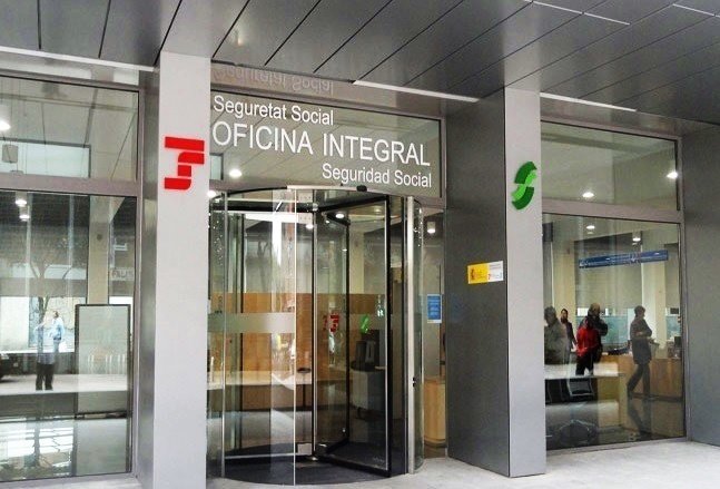 Oficina de la Seguridad Social en Cataluña.