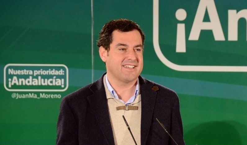 Juanma Moreno, presidente del PP de Andalucía.