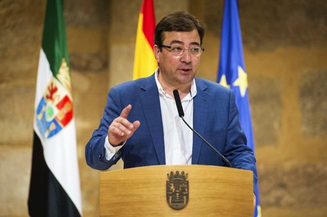 Guillermo Fernández Vara, presidente de la Junta de Extremadura.