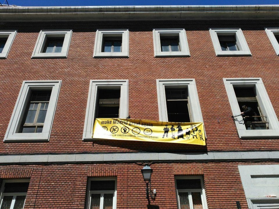 Centro okupado La Ingobernable, en Madrid.