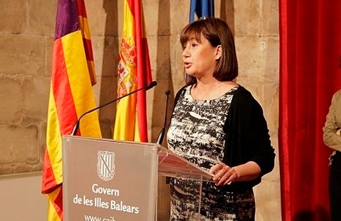 Francina Armengol, presidenta de Baleares.