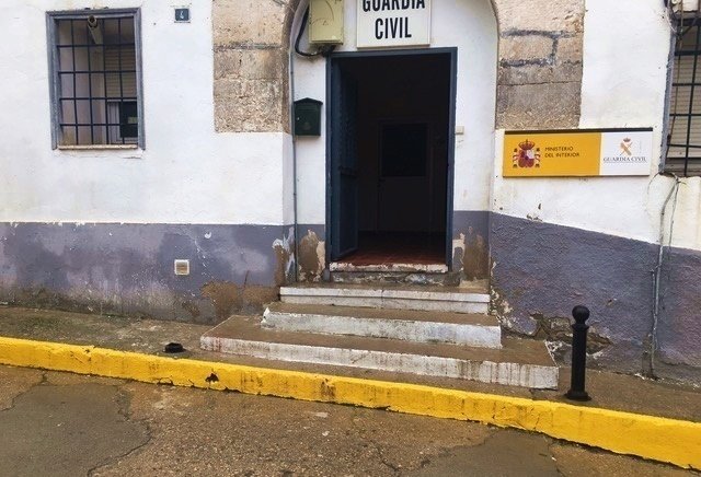 Un puesto de la Guardia Civil en la provincia de Cuenca (Foto: AUGC).