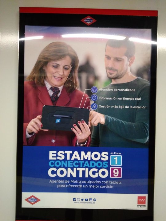 Nueva campaña del metro de Madrid