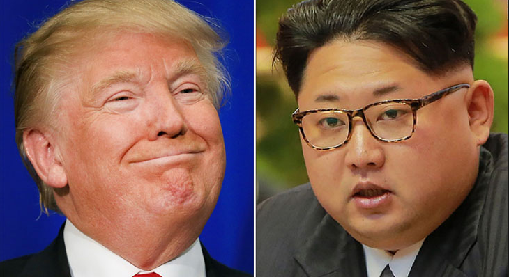 Trump y Kim-Jong