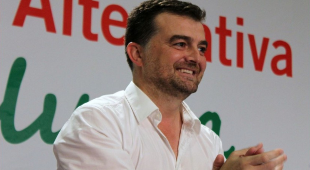 Antonio Maíllo, coordinador general de IU en Andalucía y candidato a la Presidencia de la Junta,