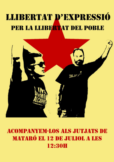 Manifestación CDR Mataró 