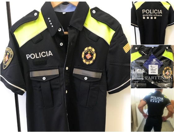 Nuevo uniforme de la Guardia Urbana de Cataluña.