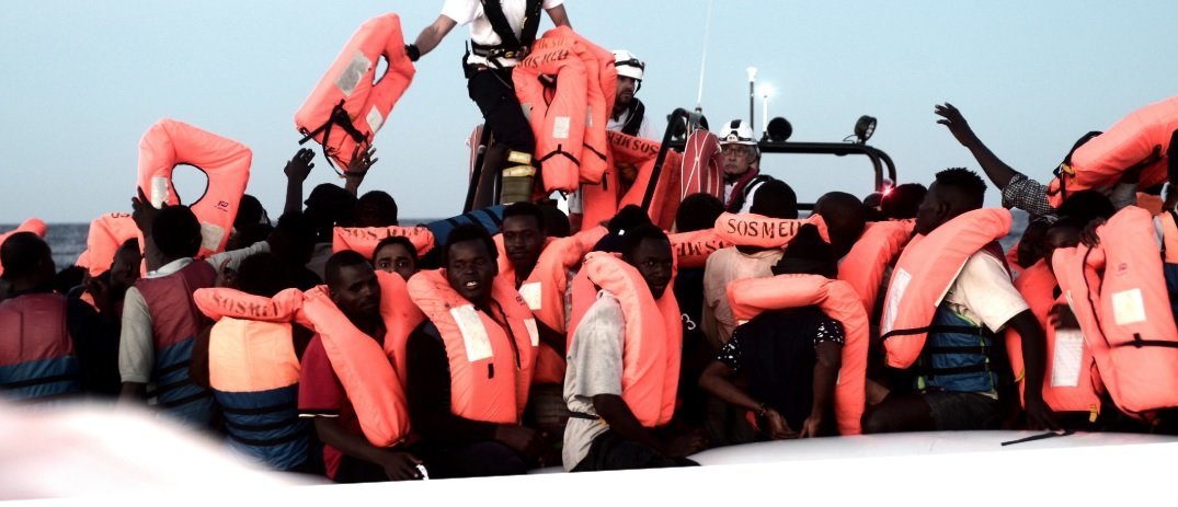Asistencia a los refugiados del barco Aquarius
