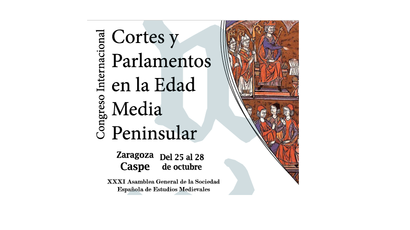 Cartel del I Congreso Internacional de Estudios Medievales.