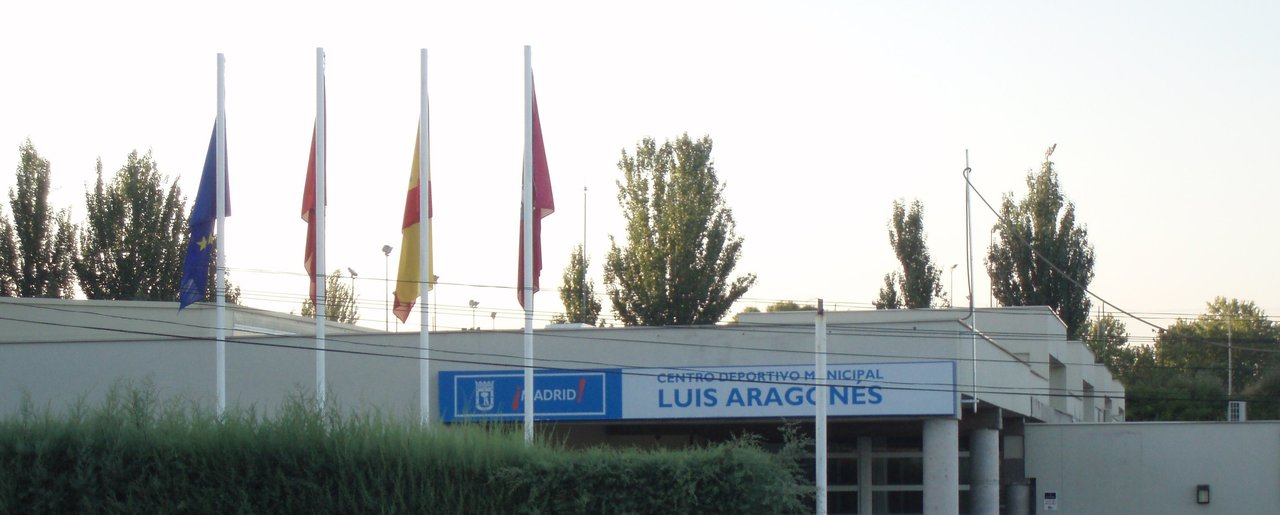 Centro deportivo Luis Aragonés, en Canillas (Madrid)