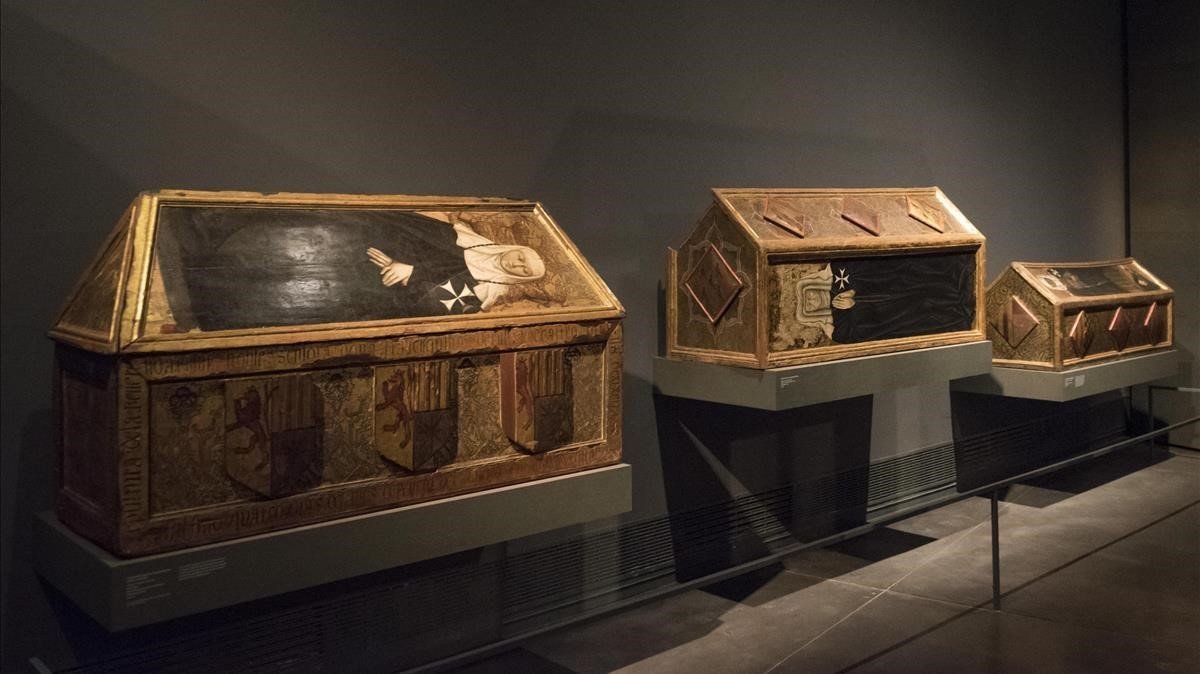 El Museo de Lleida acoge las obras de arte al Monasterio de Sijena.