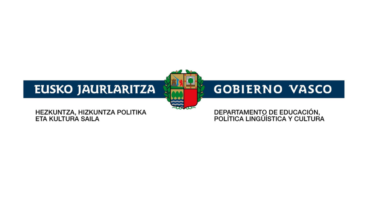 Departamento de Educación del Gobierno vasco.
