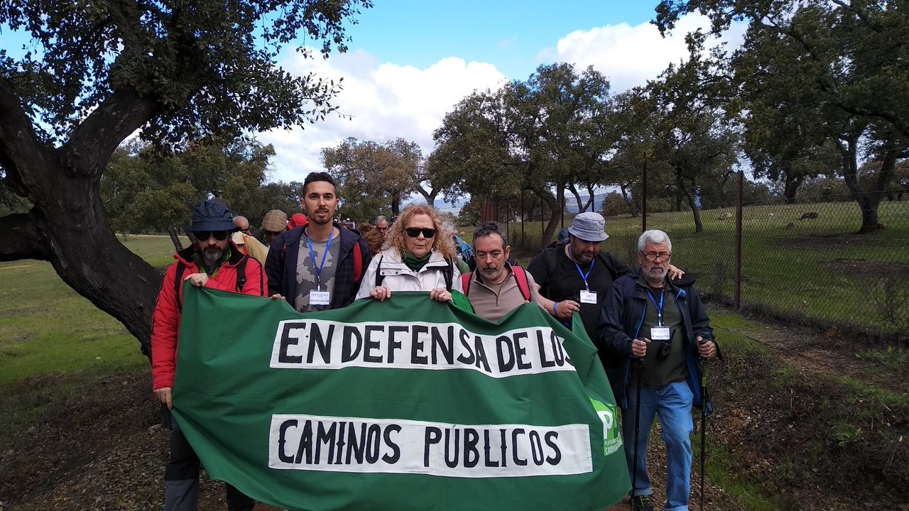 Imagen de la manifestación del pasado domingo en Sevilla.