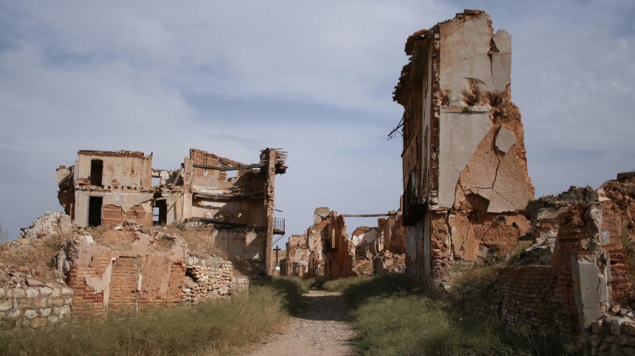 Ruinas de Belchite.