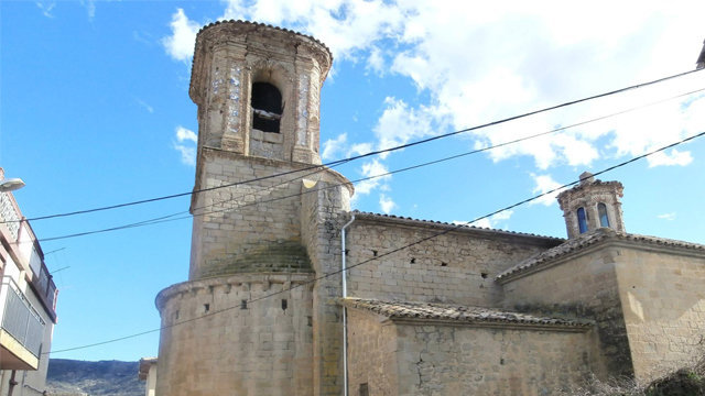 Iglesia de San Martín de Capella, en Huesca.