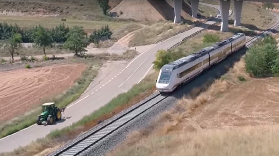 El tren de Teruel ha sido criticado por su velocidad