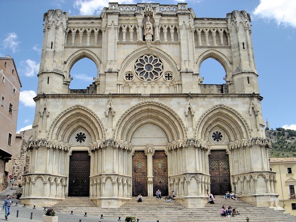 Fachada de la Catedral de Cuenca