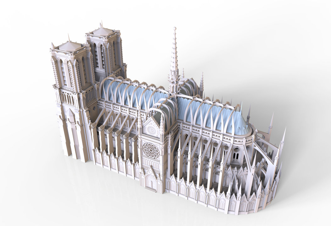 Proyecto de Fran Canós reconstrucción Notre Dame-1