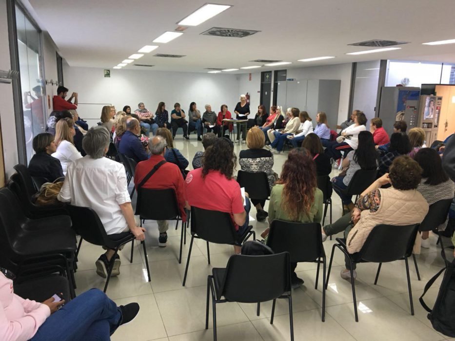 Reunión constituyente de la Asociaciación de Aparadoras de Elche, 2018