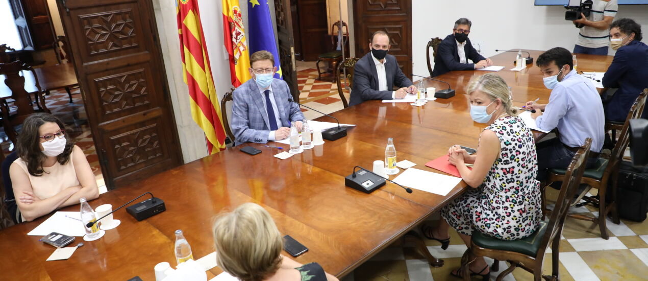 Reunión del Gobierno valenciano