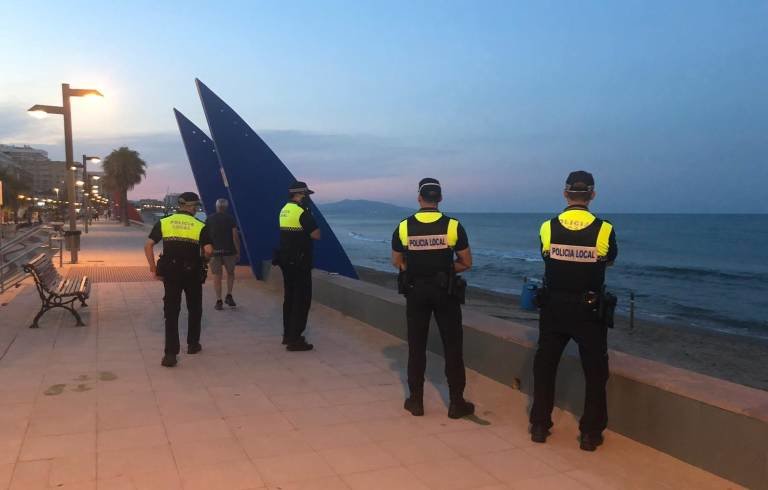 Policías locales de Oropesa del Mar (Castellón)