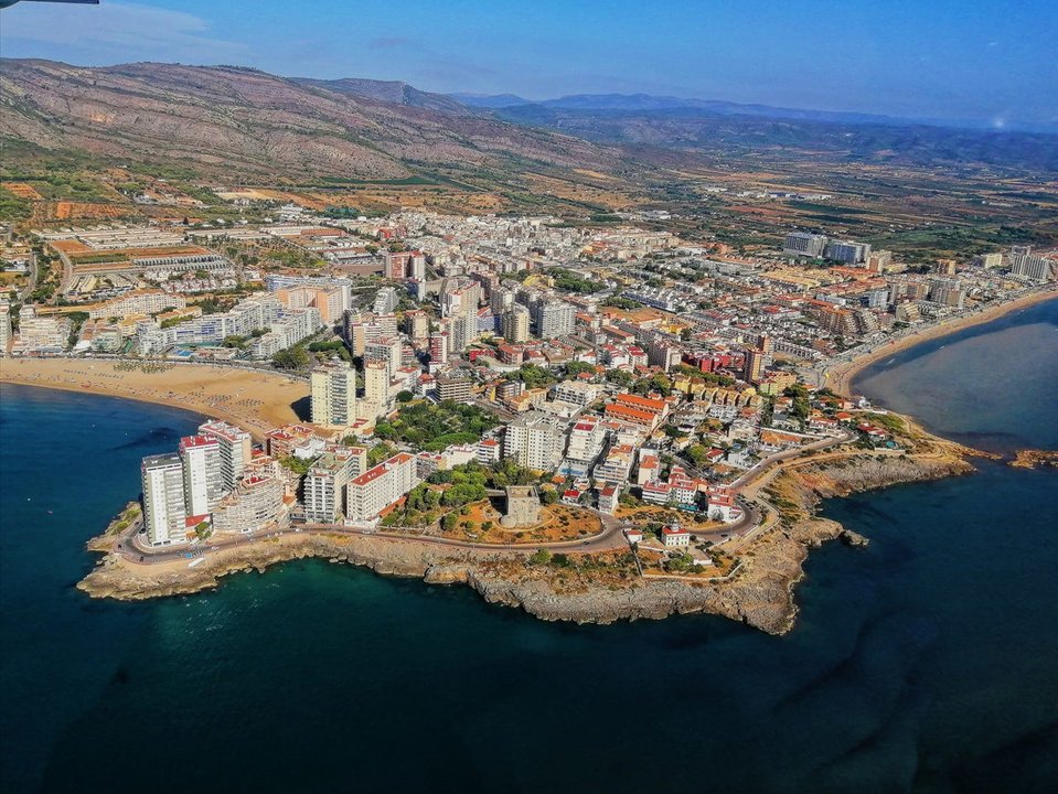 Vista aérea de Oropesa del Mar, Castellón