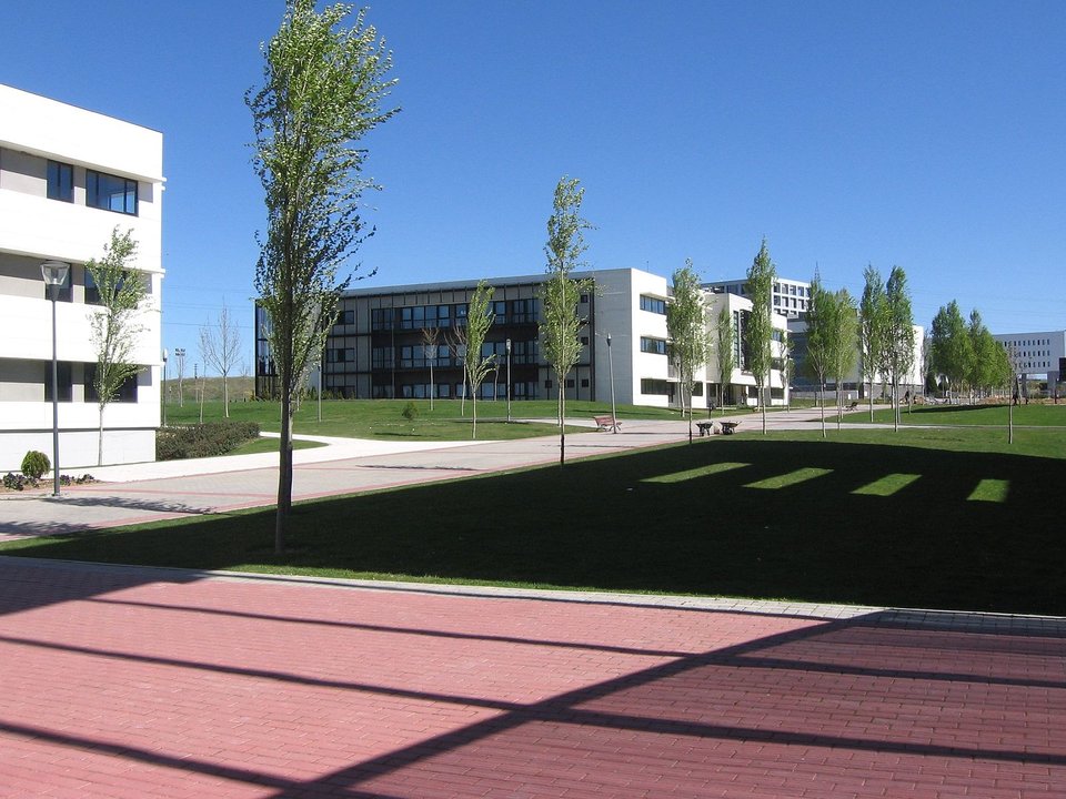 Campus de Móstoles de la Universidad Rey Juan Carlos.