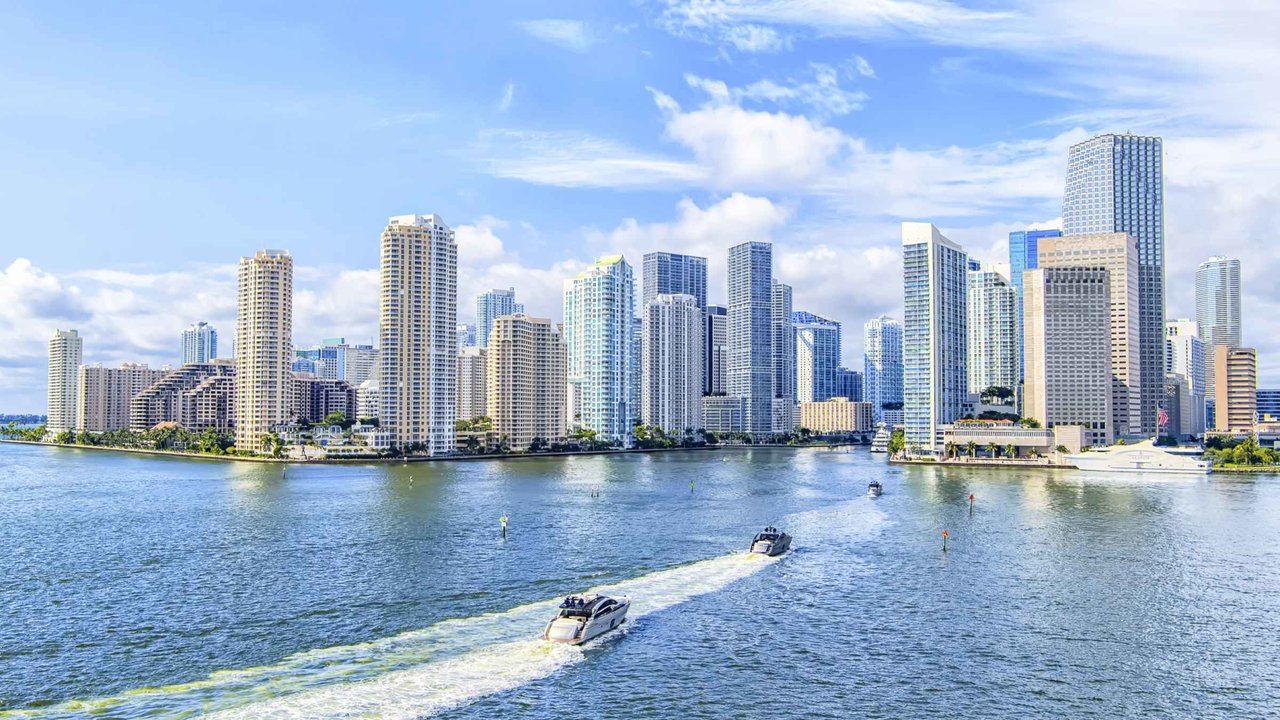 Imagen de la ciudad de Miami. 