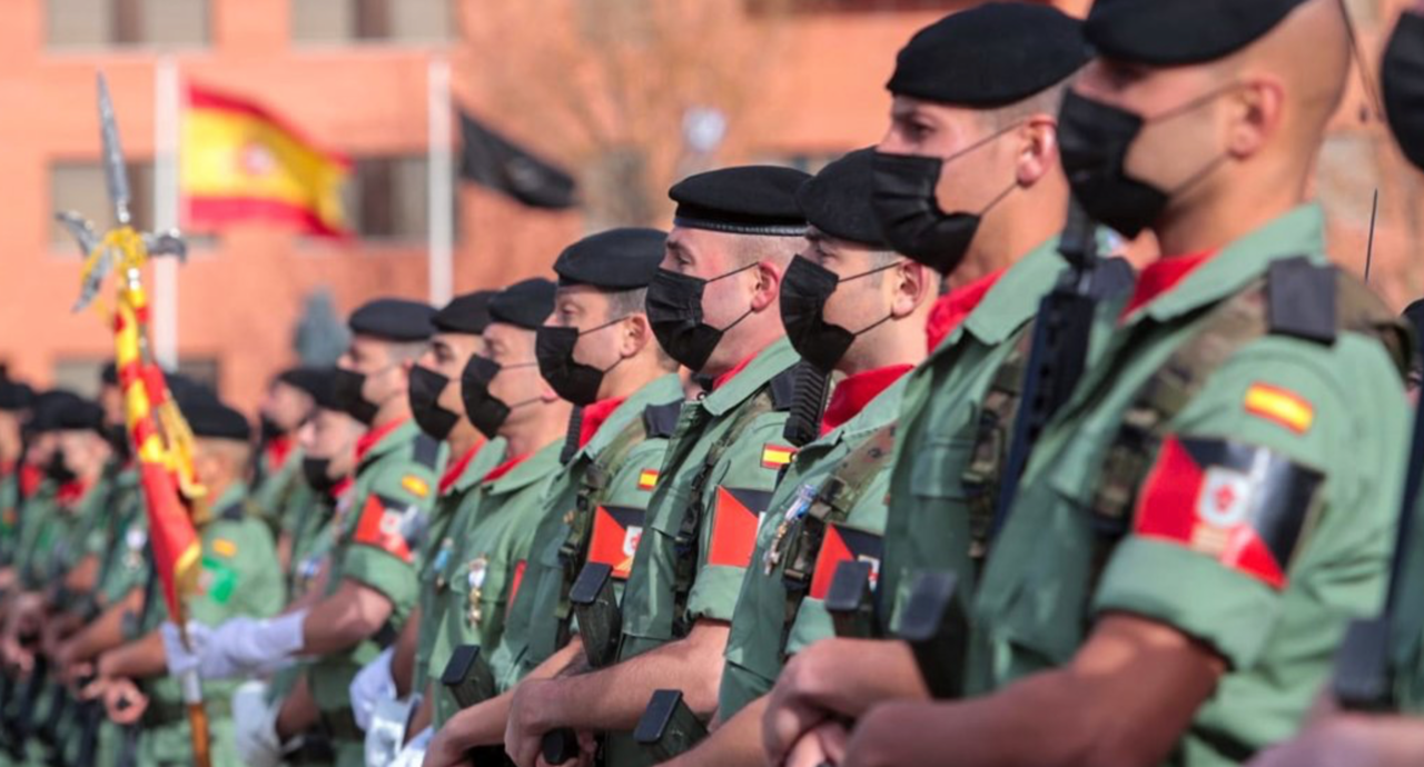 Militares de la Brigada Paracaidista, en una imagen de archivo (Foto: Ministerio de Defensa).