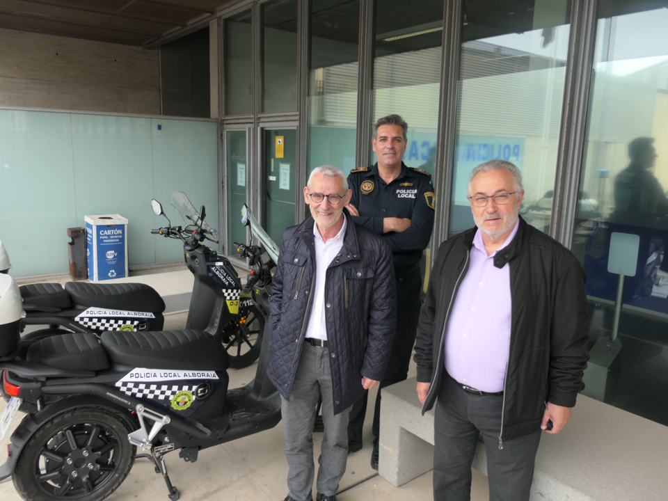 Nuevas motos para la Policía Local de Alboraya.