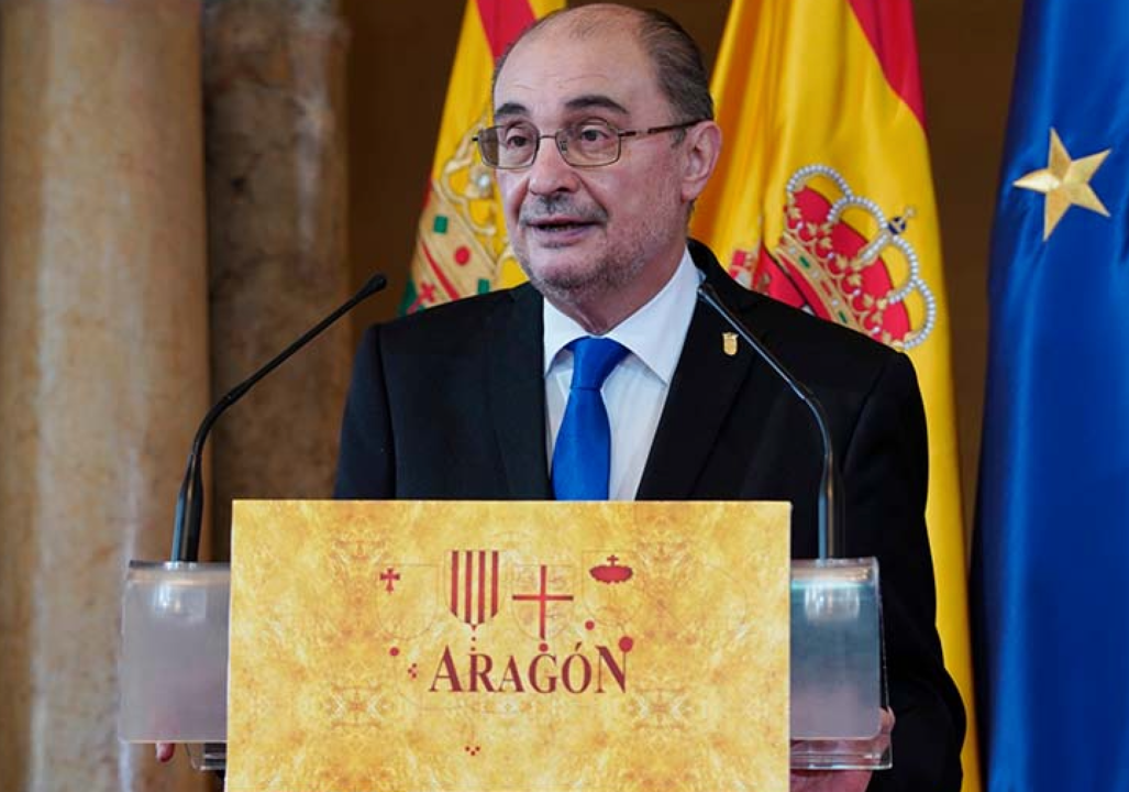 Javier Lambán, presidente autonómico de Aragón